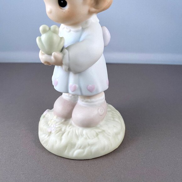 Precious Moments Have I Toad You Lately I Love You Figurine Girl 1995 521329 - Picture 6 of 11